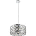 Dealey Chrome Chandelier - Chandeliers