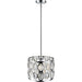 Dealey Chrome Chandelier - Chandeliers