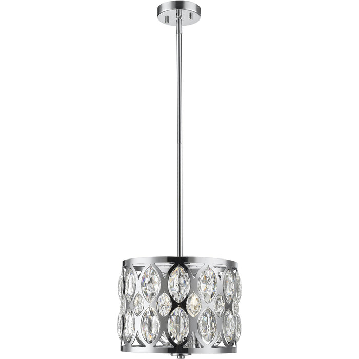 Dealey Chrome Chandelier | theLightShop