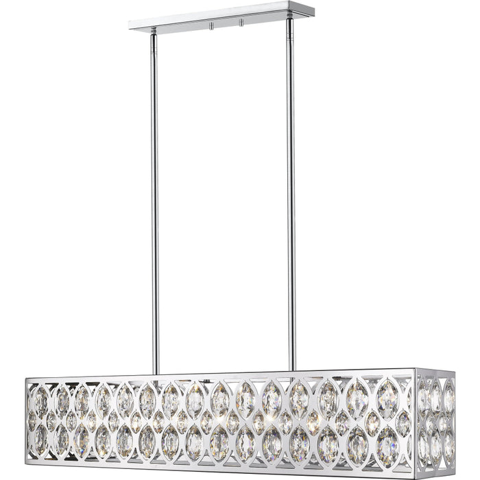 Dealey Chrome Chandelier | theLightShop