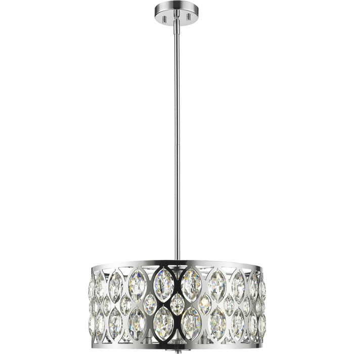 Dealey Chrome Chandelier | theLightShop