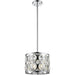 Dealey Chrome Chandelier - Chandeliers