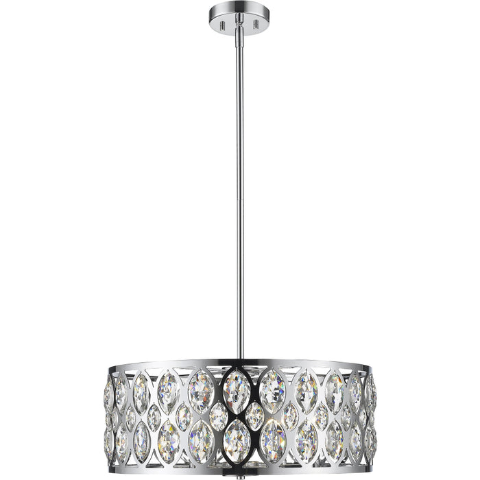 Dealey Chrome Chandelier | theLightShop