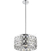 Dealey Chrome Chandelier - Chandeliers