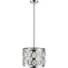 Dealey Chrome Chandelier - Chandeliers