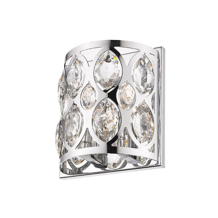 Dealey Chrome Wall Sconce - Wall Sconces