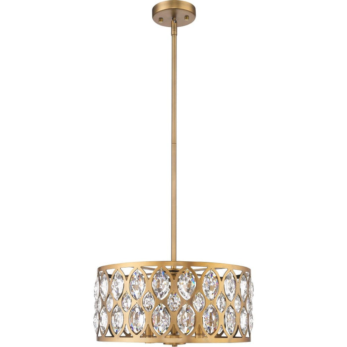 Dealey Heirloom Brass Chandelier - Chandeliers