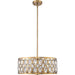 Dealey Heirloom Brass Chandelier - Chandeliers