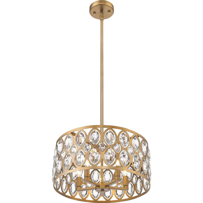 Dealey Heirloom Brass Chandelier - Chandeliers