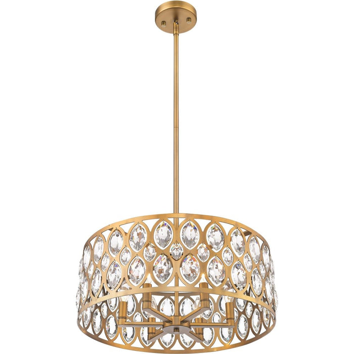Dealey Heirloom Brass Chandelier - Chandeliers