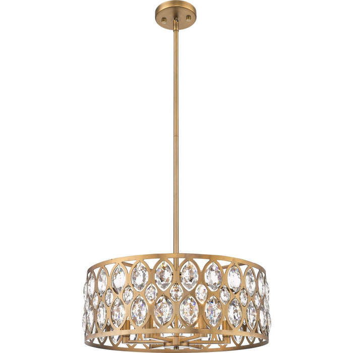Dealey Heirloom Brass Chandelier - Chandeliers