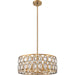 Dealey Heirloom Brass Chandelier - Chandeliers