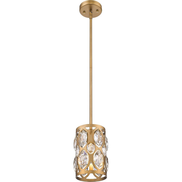 Dealey Heirloom Brass Mini-Pendant - Mini-Pendants