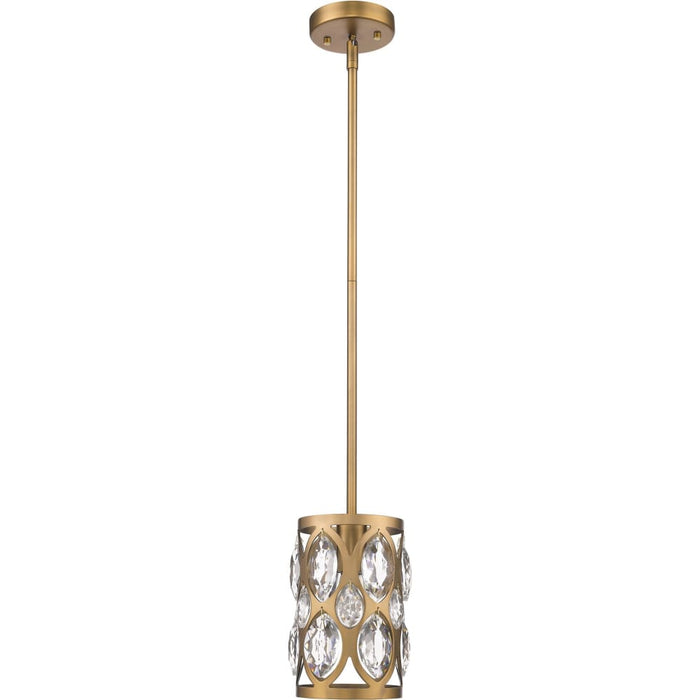 Dealey Heirloom Brass Mini-Pendant - Mini-Pendants