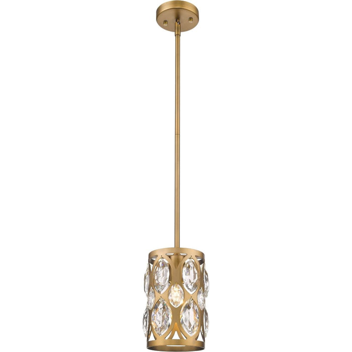 Dealey Heirloom Brass Mini-Pendant - Mini-Pendants