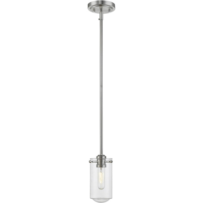 Delaney Brushed Nickel Mini-Pendant | theLightShop
