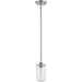Delaney Brushed Nickel Mini-Pendant - Mini-Pendants