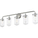 Delaney Brushed Nickel Vanity | theLightShop