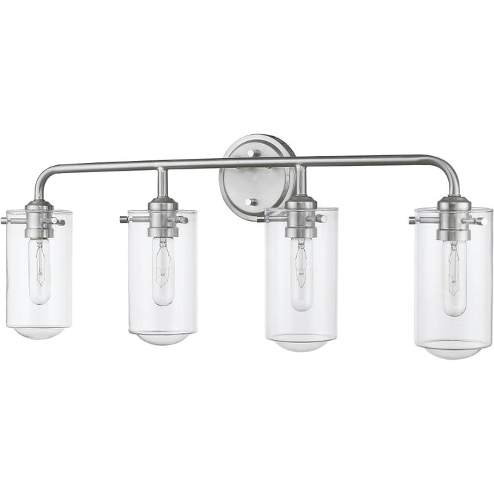 Delaney Brushed Nickel Vanity - Bath & Vanity
