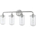 Delaney Brushed Nickel Vanity - Bath & Vanity