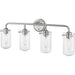 Delaney Brushed Nickel Vanity - Bath & Vanity