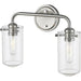 Delaney Brushed Nickel Vanity - Bath & Vanity