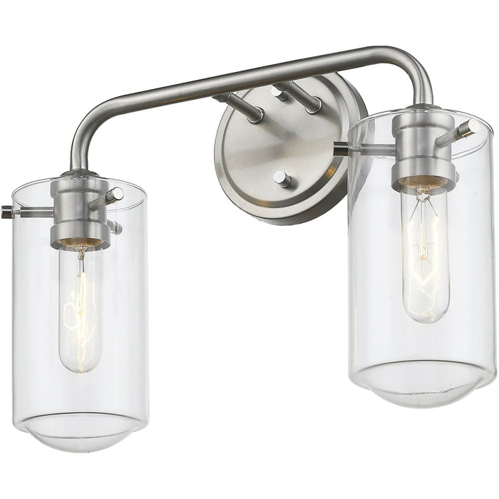 Delaney Brushed Nickel Vanity - Bath & Vanity