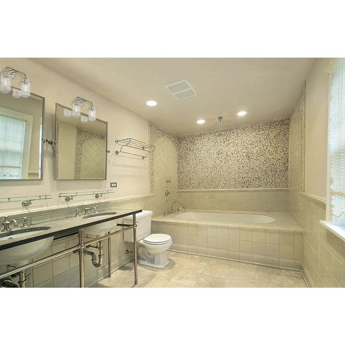 Delaney Brushed Nickel Vanity - Bath & Vanity