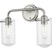 Delaney Brushed Nickel Vanity - Bath & Vanity