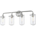 Delaney Brushed Nickel Vanity - Bath & Vanity