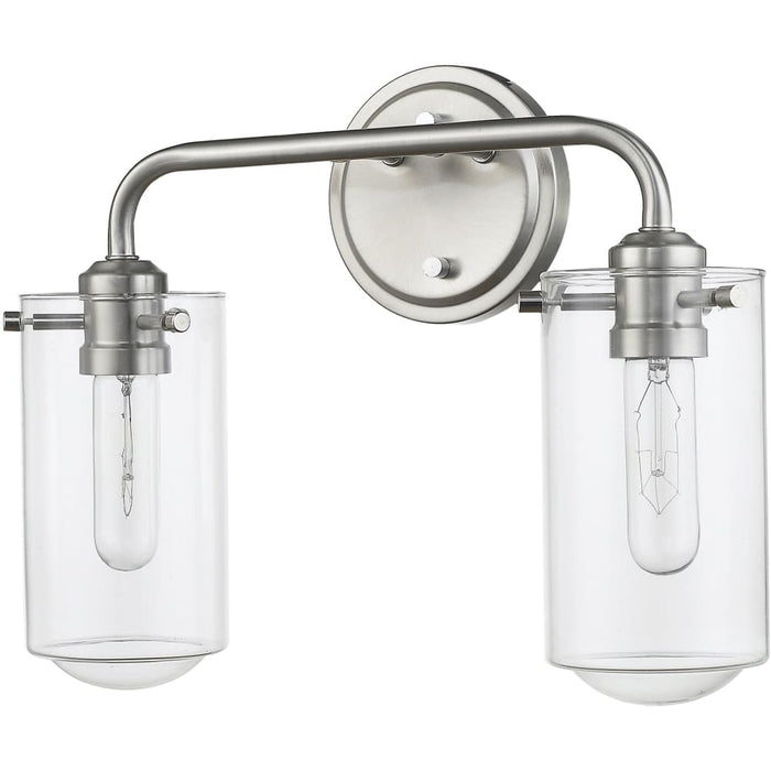 Delaney Brushed Nickel Vanity - Bath & Vanity
