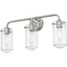 Delaney Brushed Nickel Vanity - Bath & Vanity