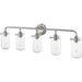 Delaney Brushed Nickel Vanity - Bath & Vanity