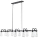Delaney Matte Black Island Billiard Pendant - Island/Billiard