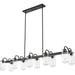Delaney Matte Black Island Billiard Pendant - Island/Billiard
