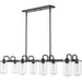 Delaney Matte Black Island Billiard Pendant - Island/Billiard