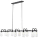 Delaney Matte Black Island Billiard Pendant | theLightShop
