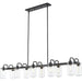 Delaney Matte Black Island Billiard Pendant - Island/Billiard