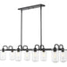 Delaney Matte Black Island Billiard Pendant | theLightShop