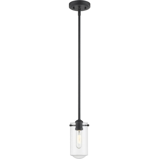 Delaney Matte Black Mini-Pendant | theLightShop