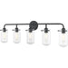 Delaney Matte Black Vanity - Bath & Vanity