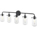Delaney Matte Black Vanity - Bath & Vanity