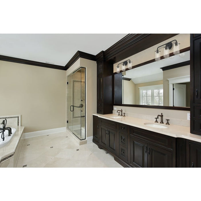 Delaney Matte Black Vanity - Bath & Vanity