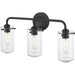 Delaney Matte Black Vanity - Bath & Vanity