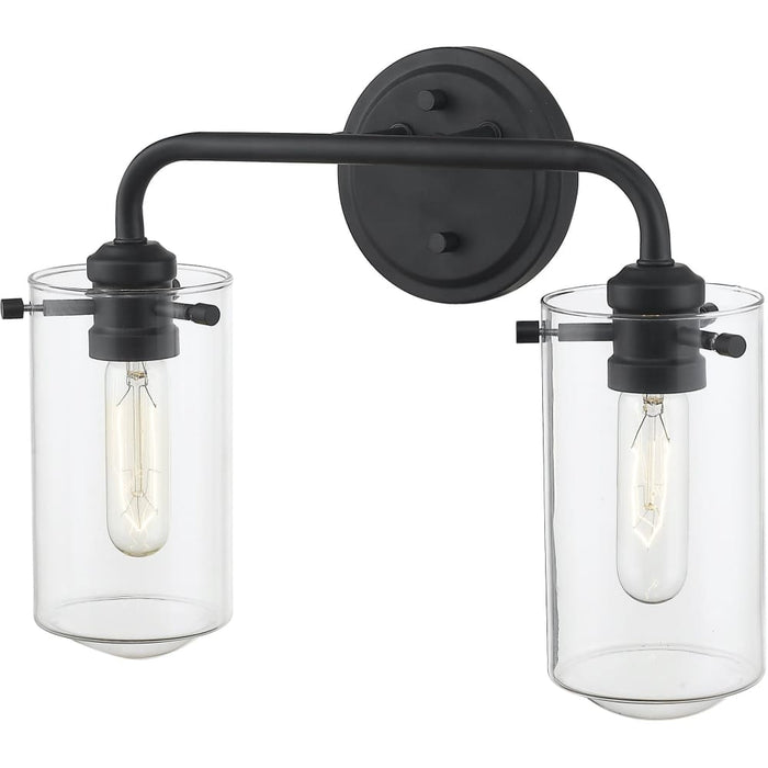 Delaney Matte Black Vanity - Bath & Vanity