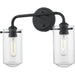 Delaney Matte Black Vanity | theLightShop