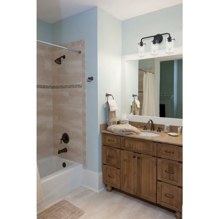 Delaney Matte Black Vanity - Bath & Vanity