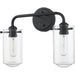 Delaney Matte Black Vanity - Bath & Vanity