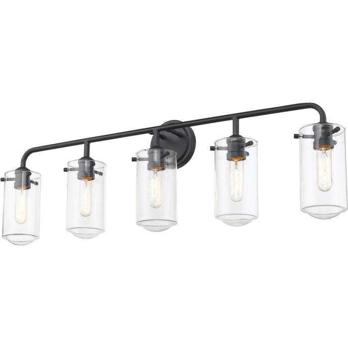 Delaney Matte Black Vanity | theLightShop