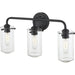 Delaney Matte Black Vanity - Bath & Vanity